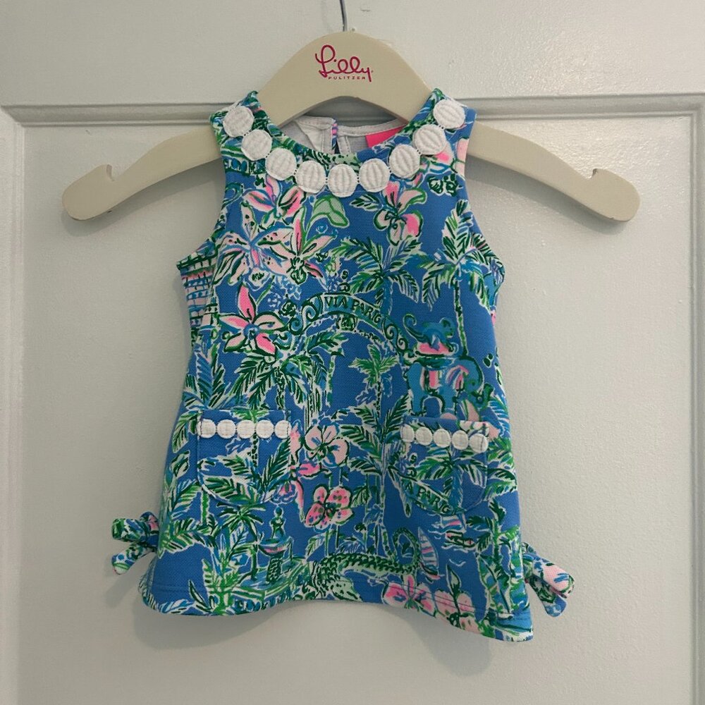 Lilly Pulitzer EUC Infant 18-24 months Shift Dress with Bloomers